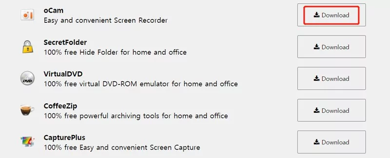 How to Download and Install oCam Screen Recorder