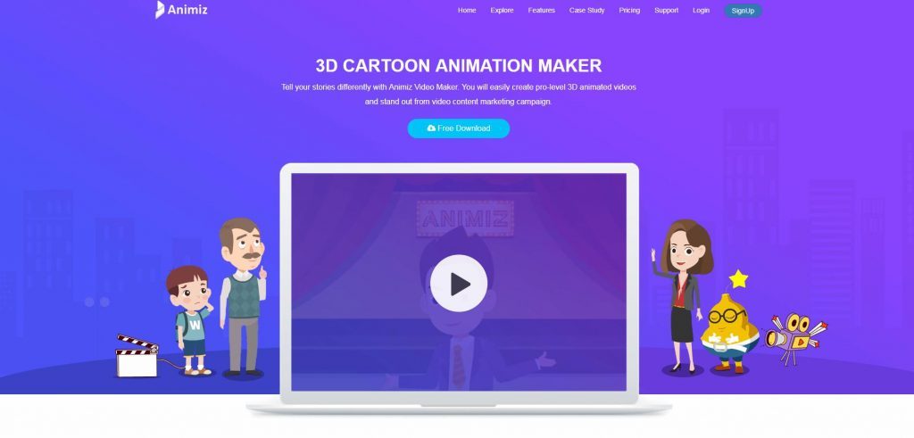 What are Animation Maker key features?